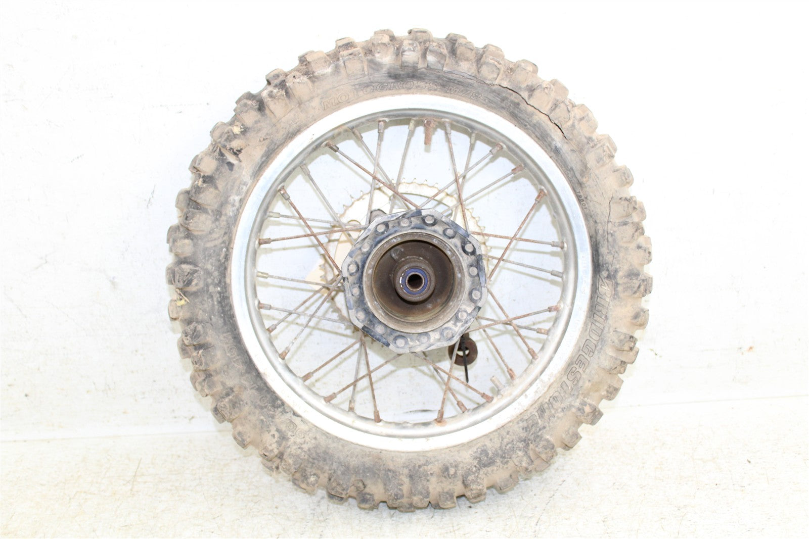 1990 Honda CR 80R Rear Wheel Rim Hub 15078