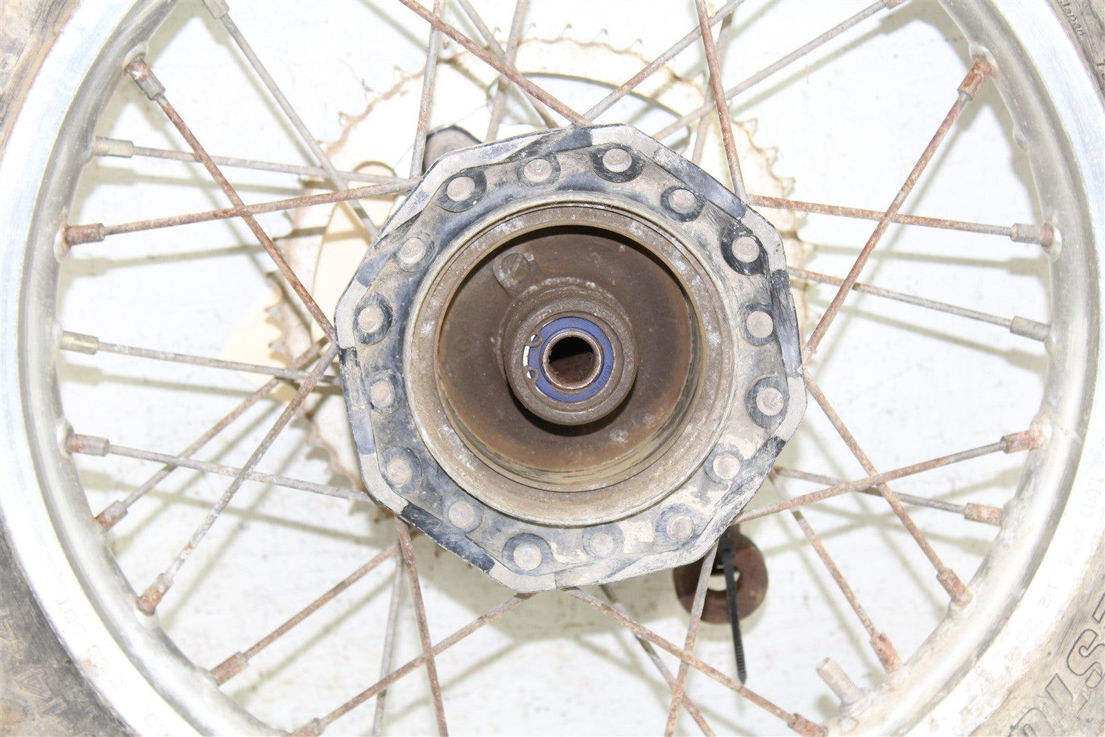 1990 Honda CR 80R Rear Wheel Rim Hub 15078