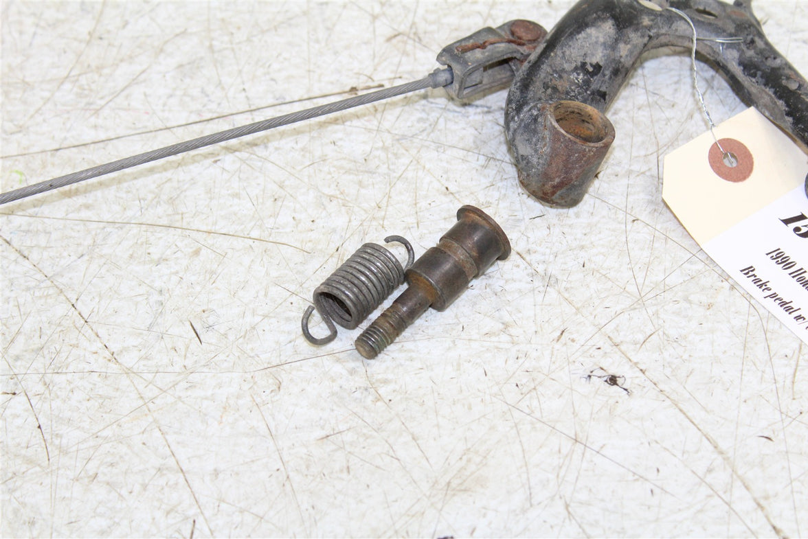 1990 Honda CR 80R Rear Brake Pedal w/ Cable 15078