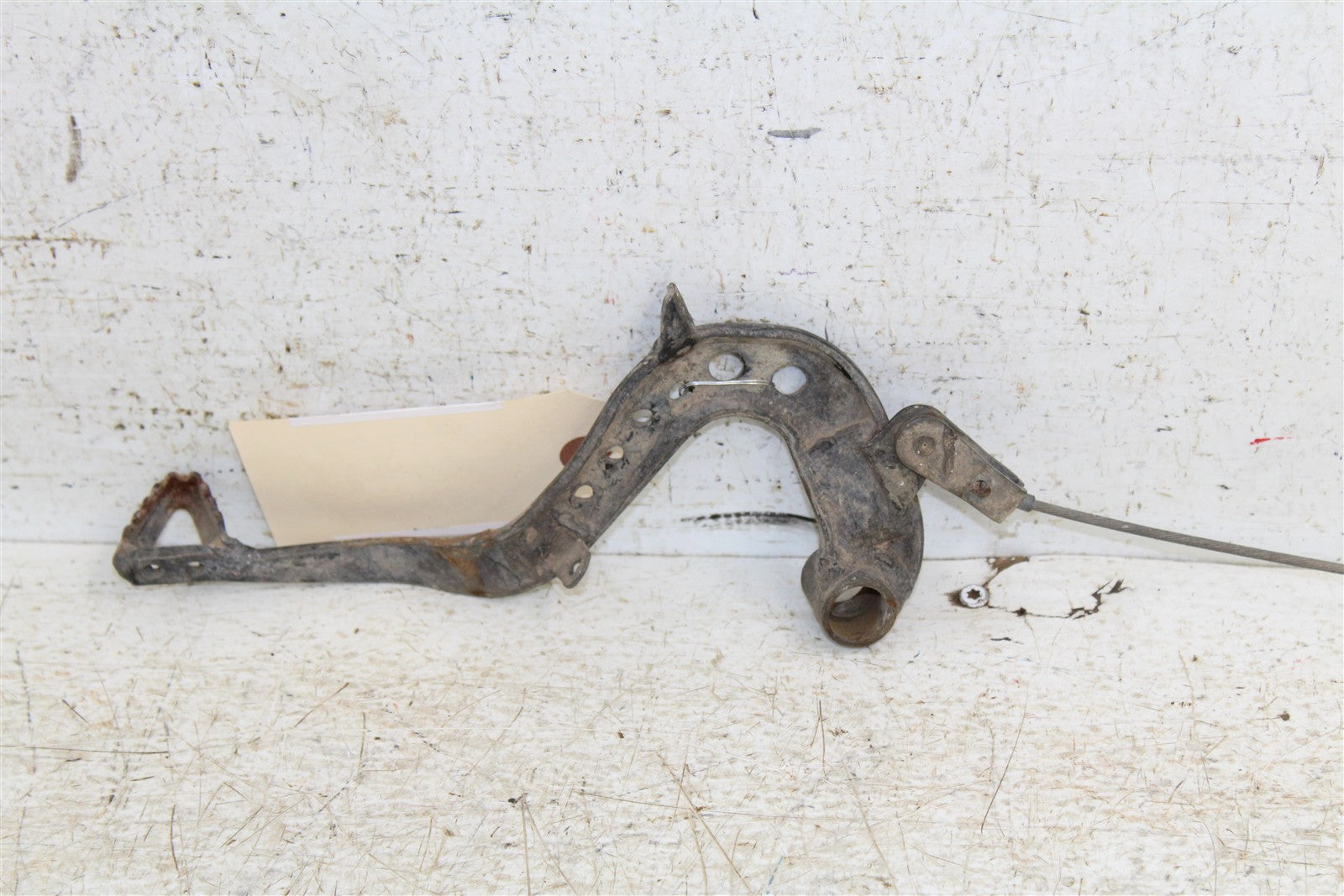 1990 Honda CR 80R Rear Brake Pedal w/ Cable 15078