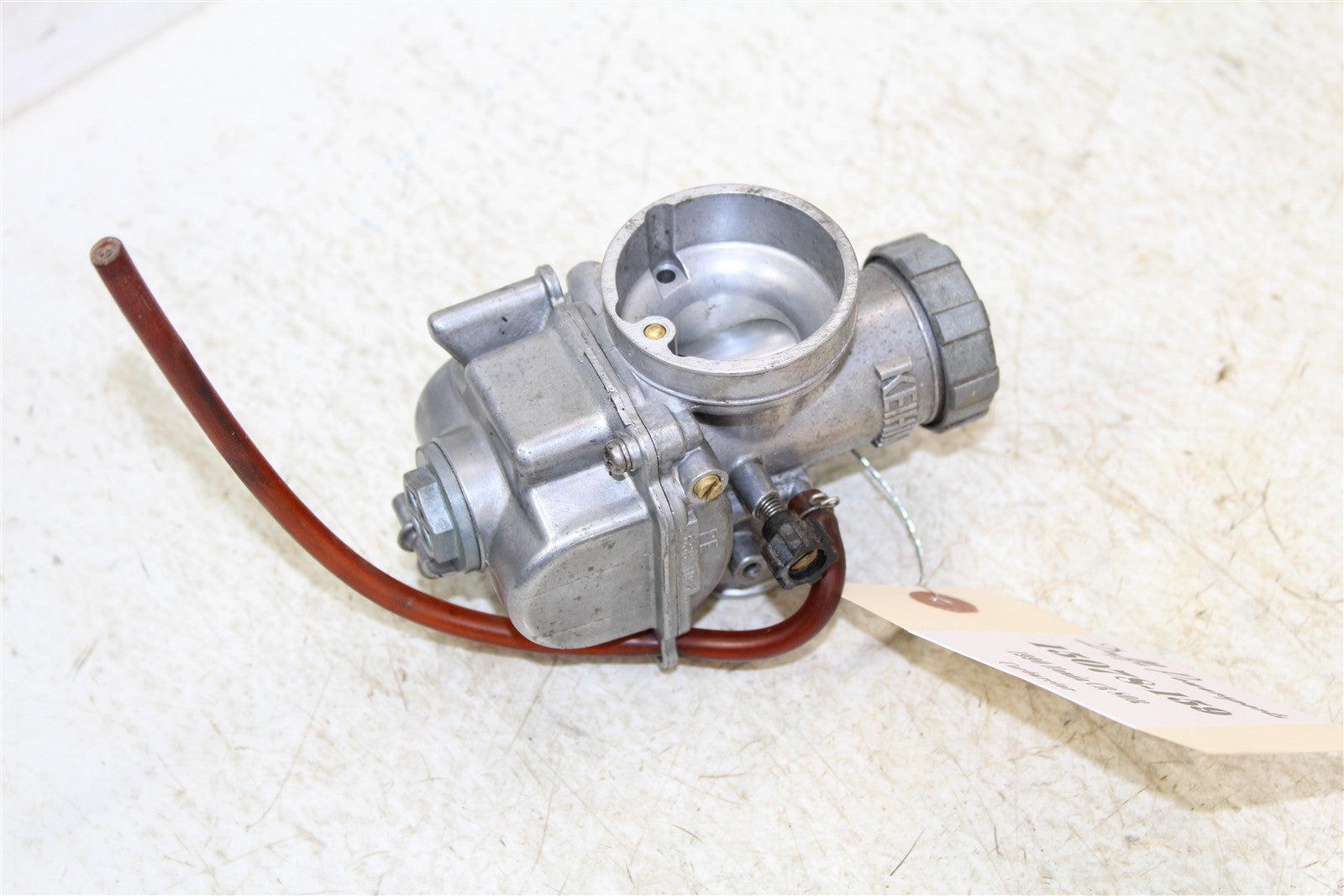 1990 Honda CR 80R Keihin Carburetor Carb Fuel Intake Bowl Jets 15078