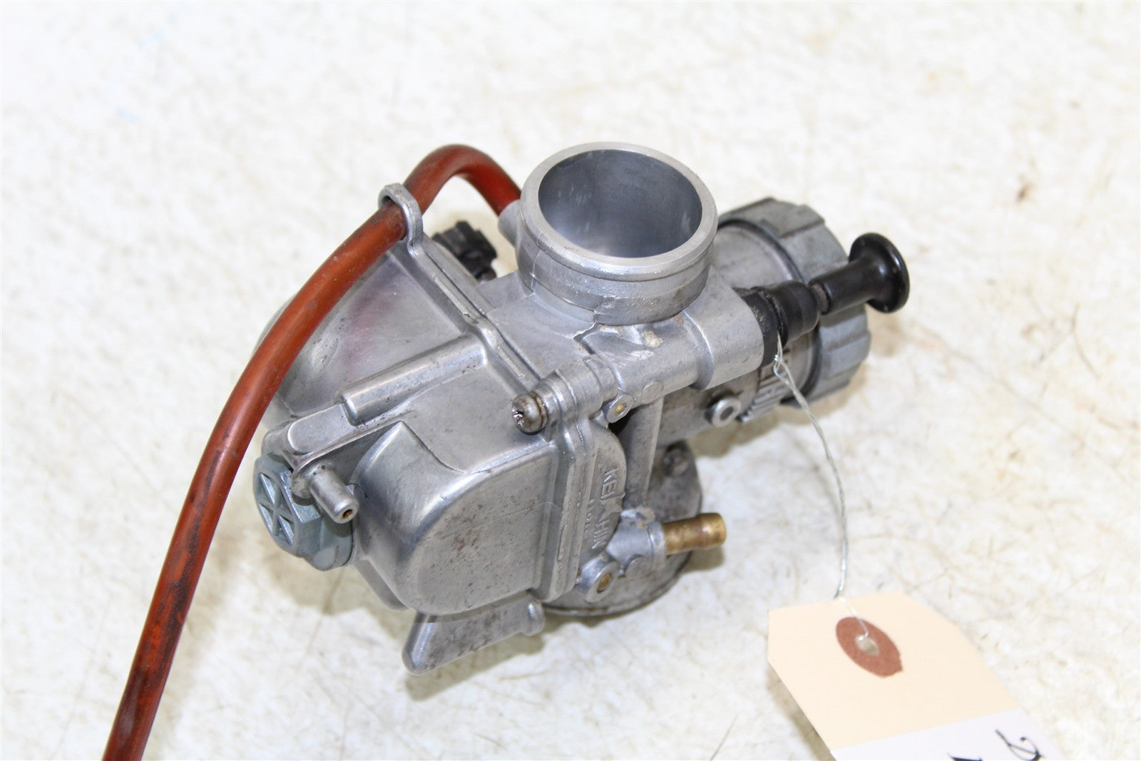 1990 Honda CR 80R Keihin Carburetor Carb Fuel Intake Bowl Jets 15078
