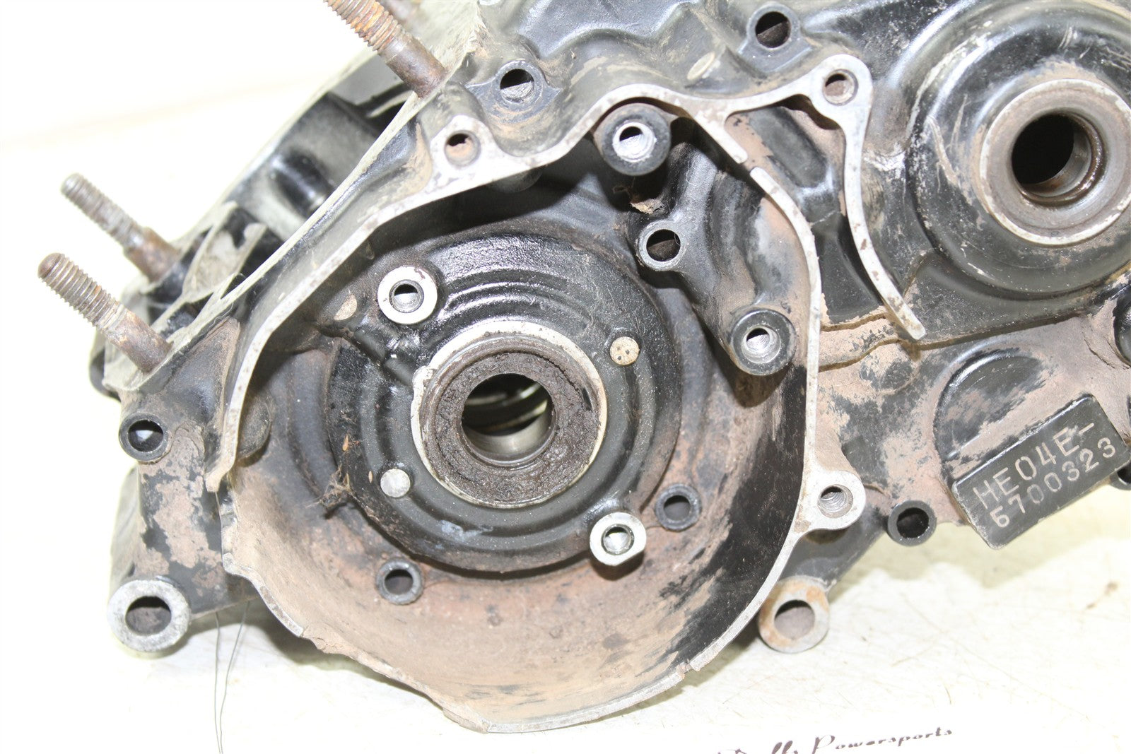 1990 Honda CR 80R Engine Cases Crankcase Motor Left Right 15078