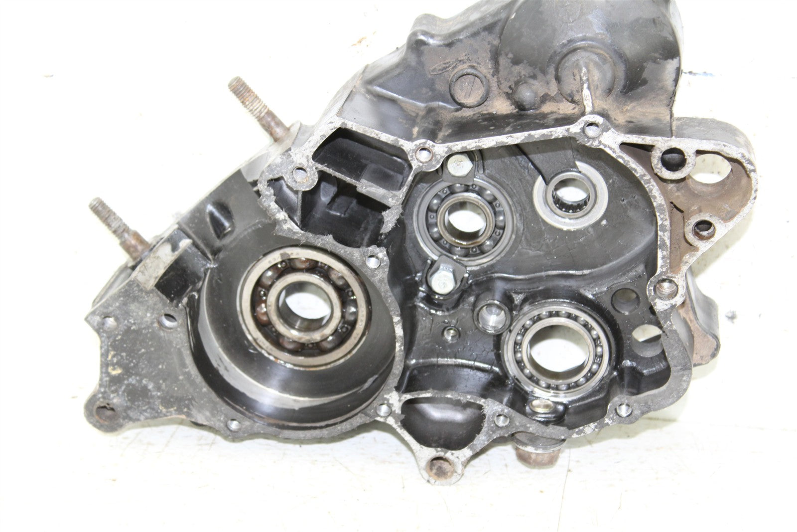 1990 Honda CR 80R Engine Cases Crankcase Motor Left Right 15078