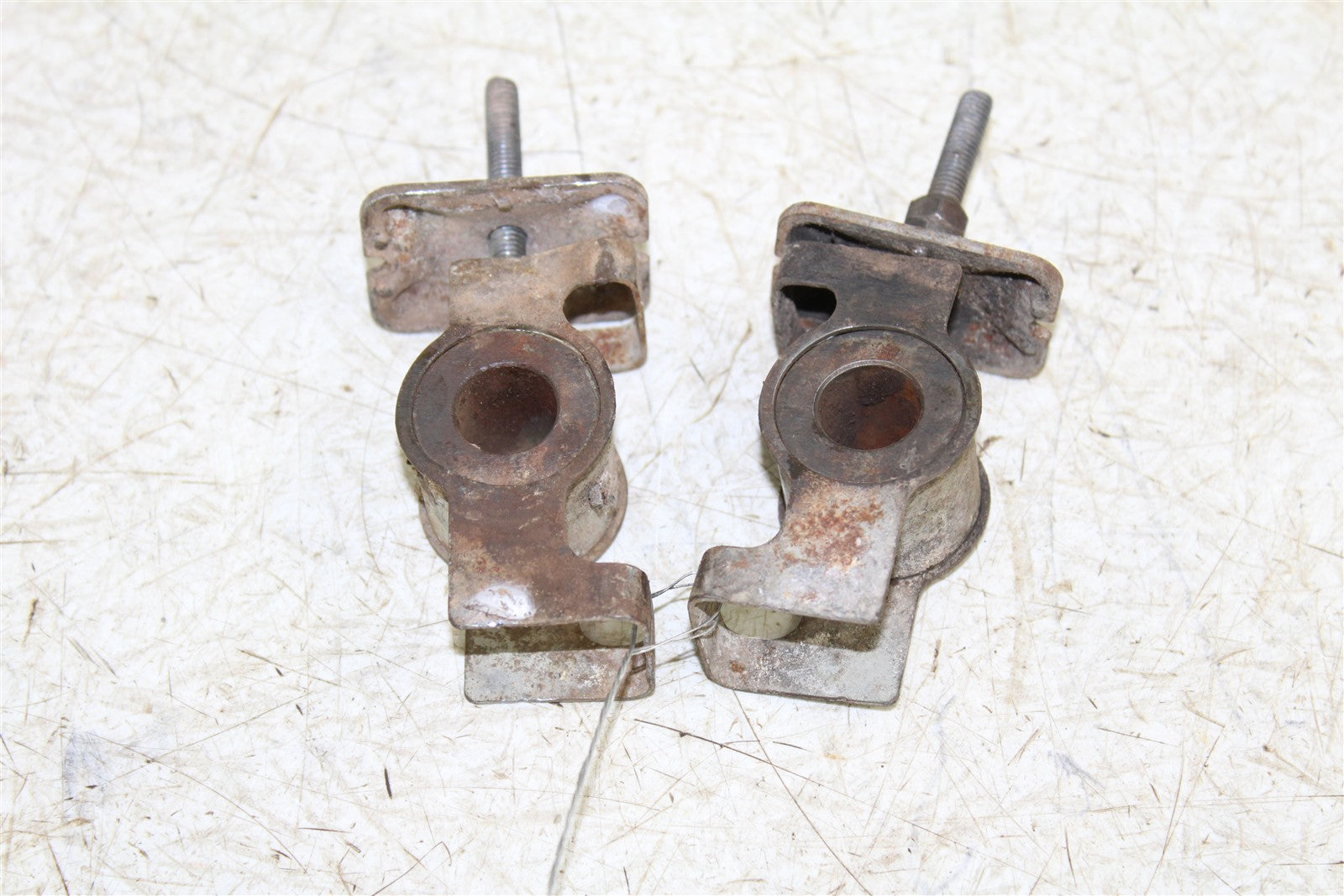 1990 Honda CR 80R Chain Adjuster Blocks 15078