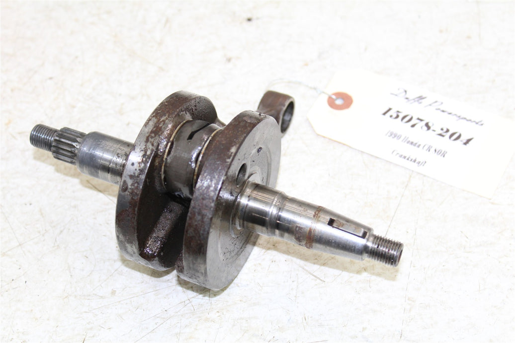 1990 Honda CR 80R Crankshaft Crank Shaft Connecting Rod 15078