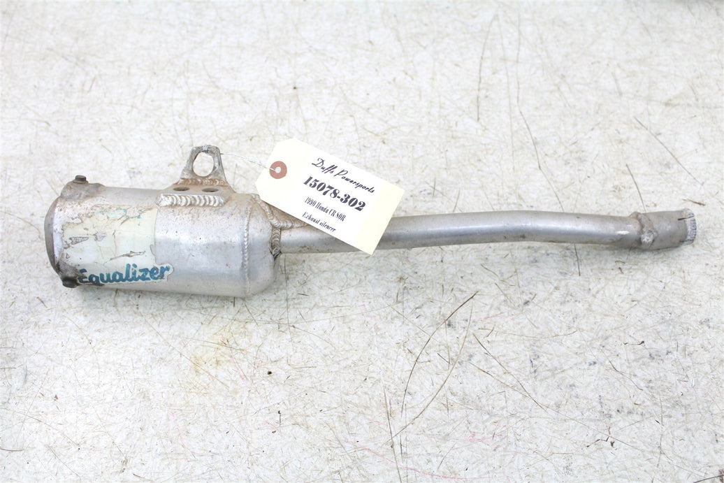 1990 Honda CR 80R Exhaust Silencer Muffler Answer S-II Equalizer 15078