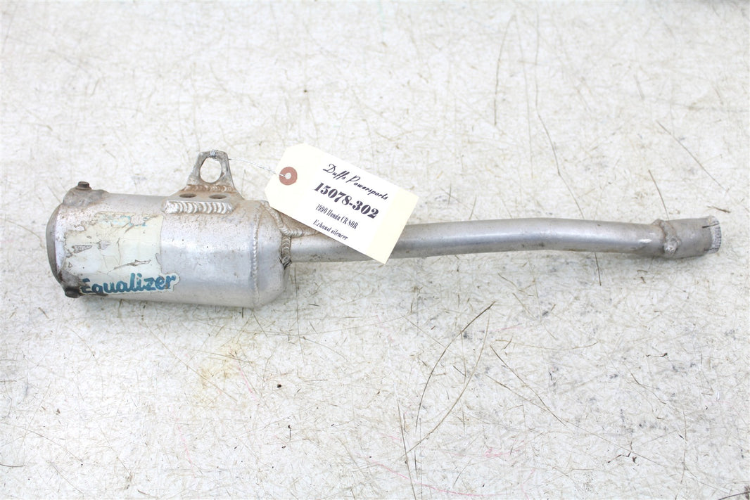 1990 Honda CR 80R Exhaust Silencer Muffler Answer S-II Equalizer 15078