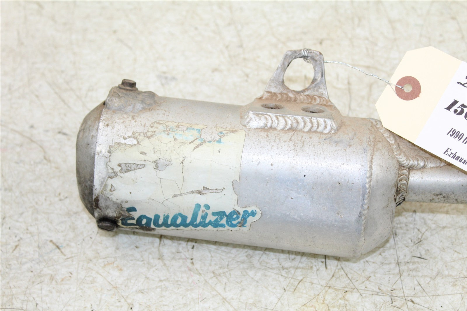 1990 Honda CR 80R Exhaust Silencer Muffler Answer S-II Equalizer 15078