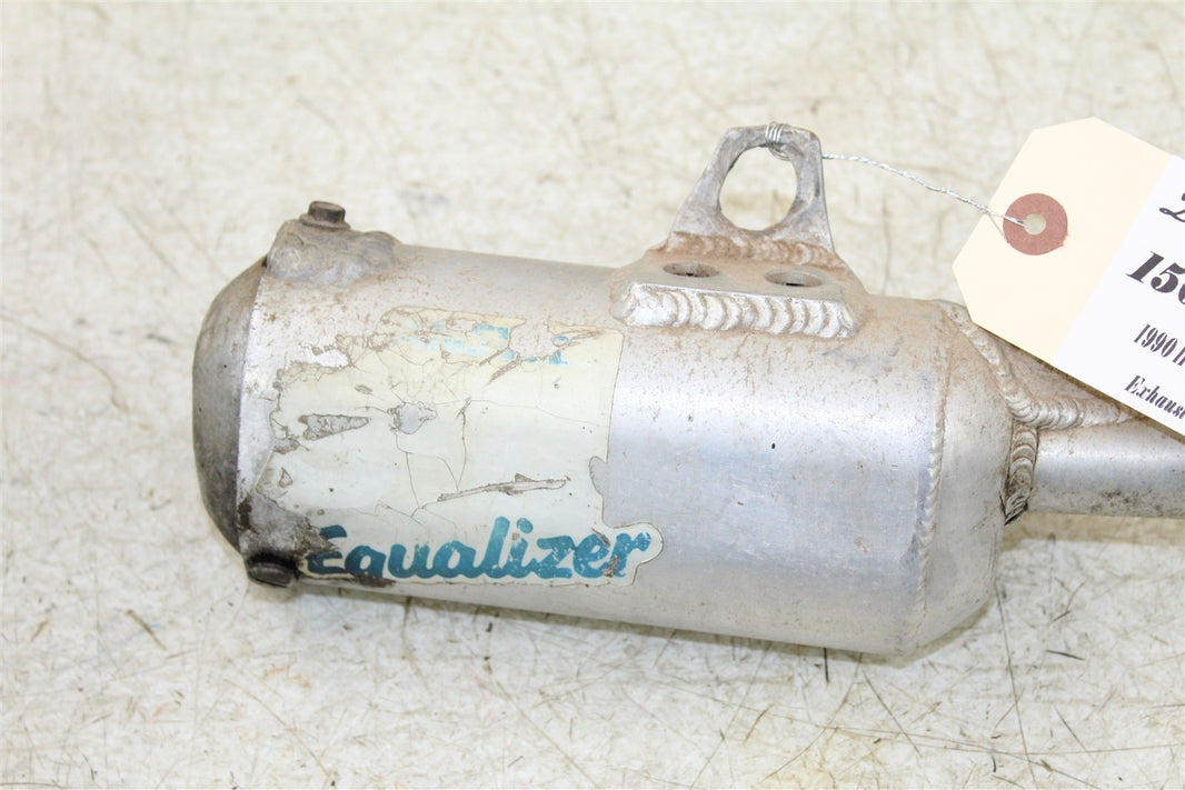 1990 Honda CR 80R Exhaust Silencer Muffler Answer S-II Equalizer 15078