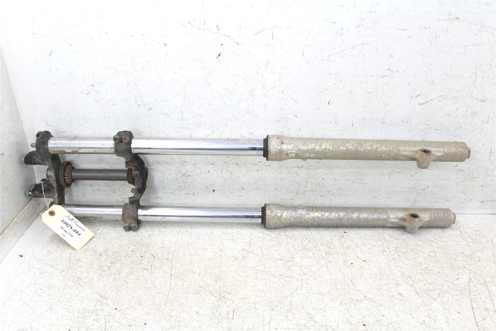 1990 Honda CR 80R Fork Tubes Front Suspension Triple Clamps 15078