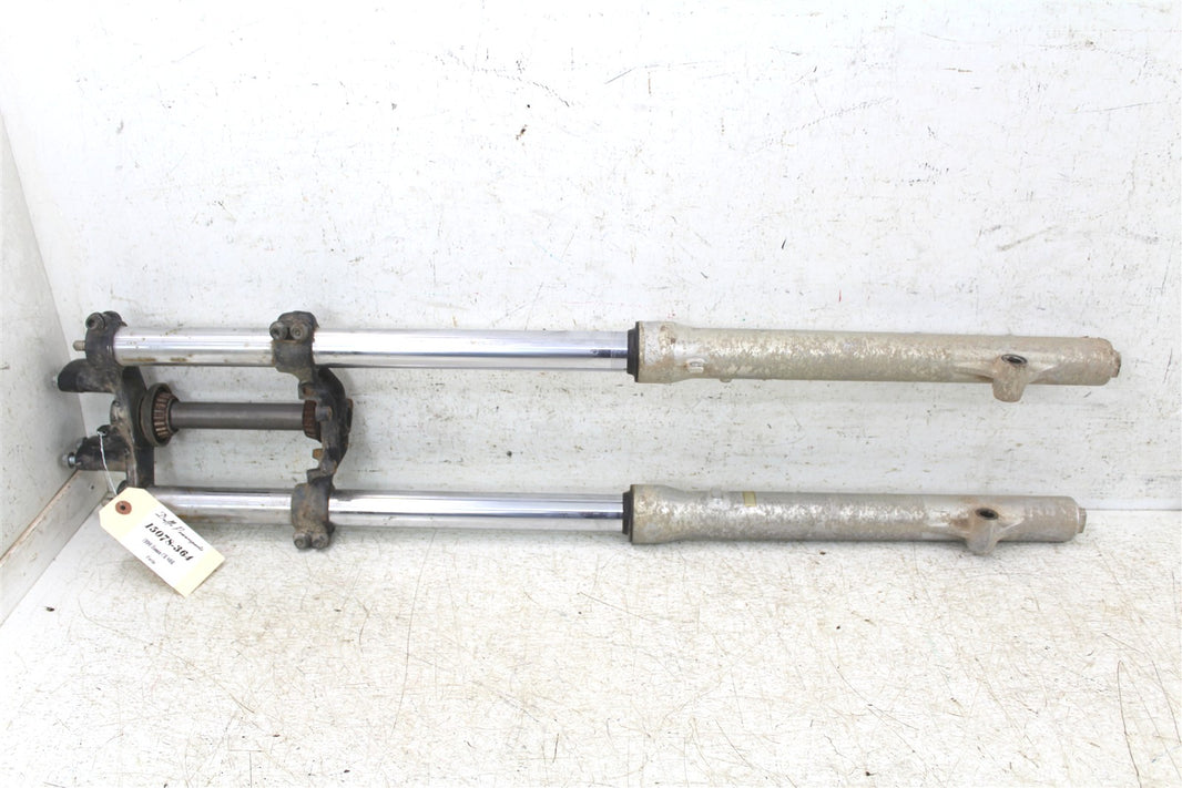 1990 Honda CR 80R Fork Tubes Front Suspension Triple Clamps 15078