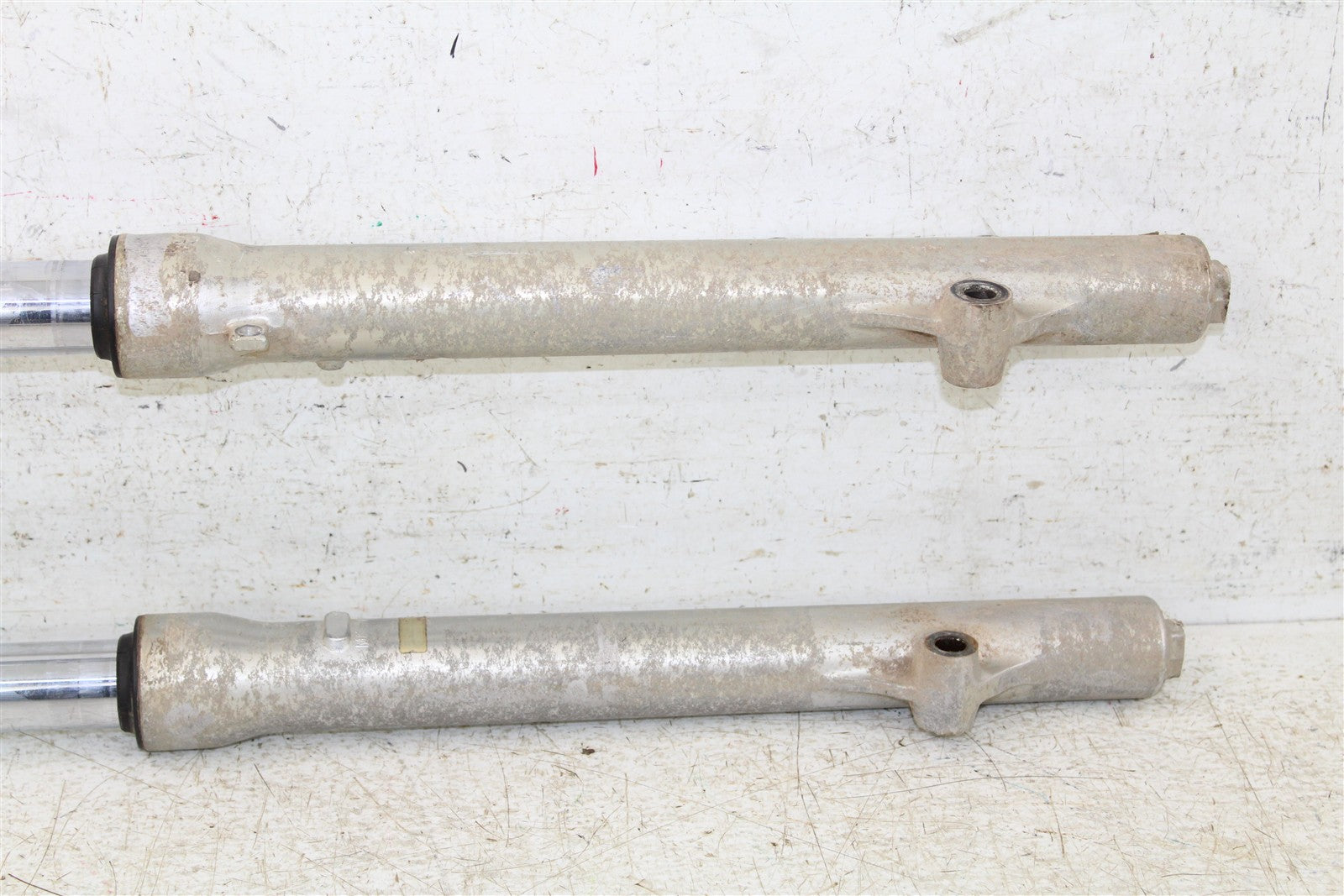 1990 Honda CR 80R Fork Tubes Front Suspension Triple Clamps 15078