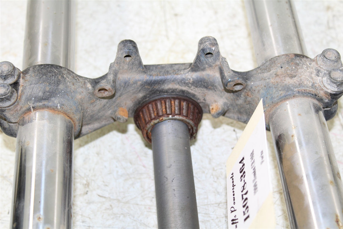 1990 Honda CR 80R Fork Tubes Front Suspension Triple Clamps 15078
