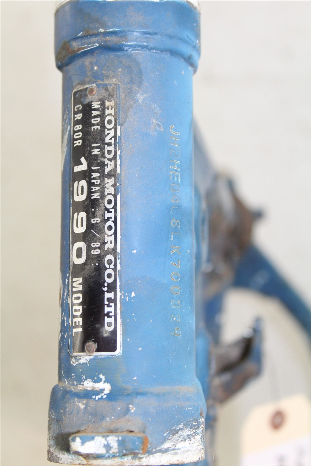 1990 Honda CR 80R Main Frame Chassis BOS 15078