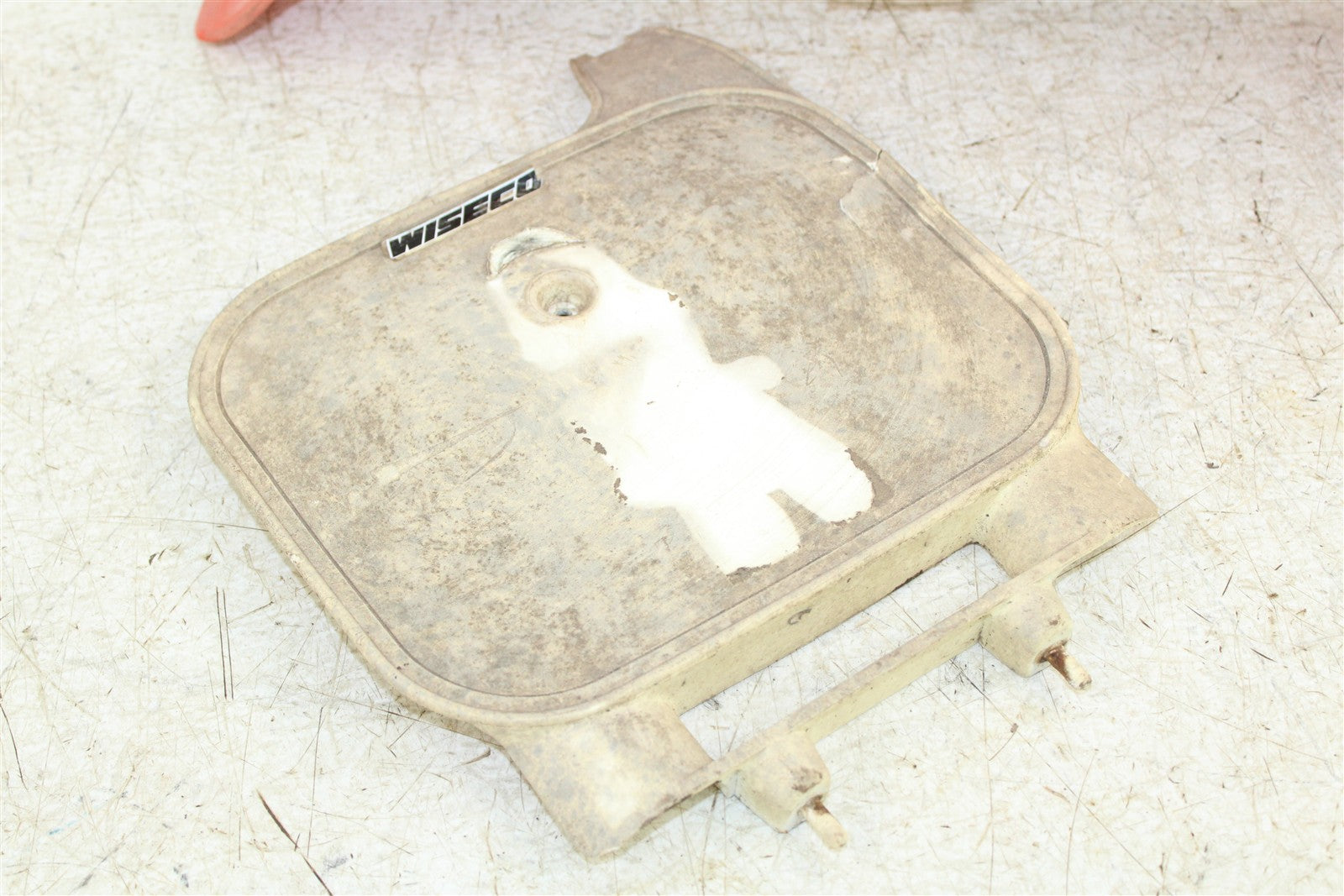 1990 Honda CR 80R Front Fender Plastic & Number Plate 15078