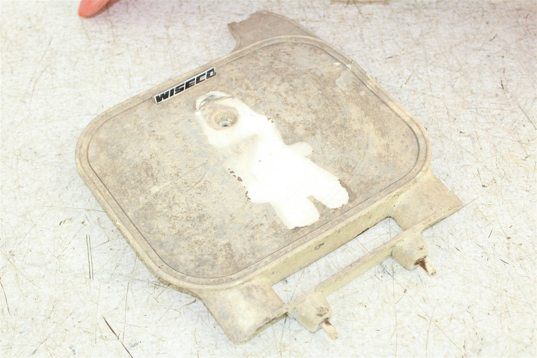 1990 Honda CR 80R Front Fender Plastic & Number Plate 15078