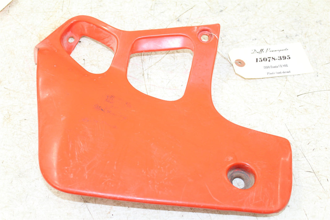 1990 Honda CR 80R Plastics Left Gas Tank Shrouds Fenders 15078