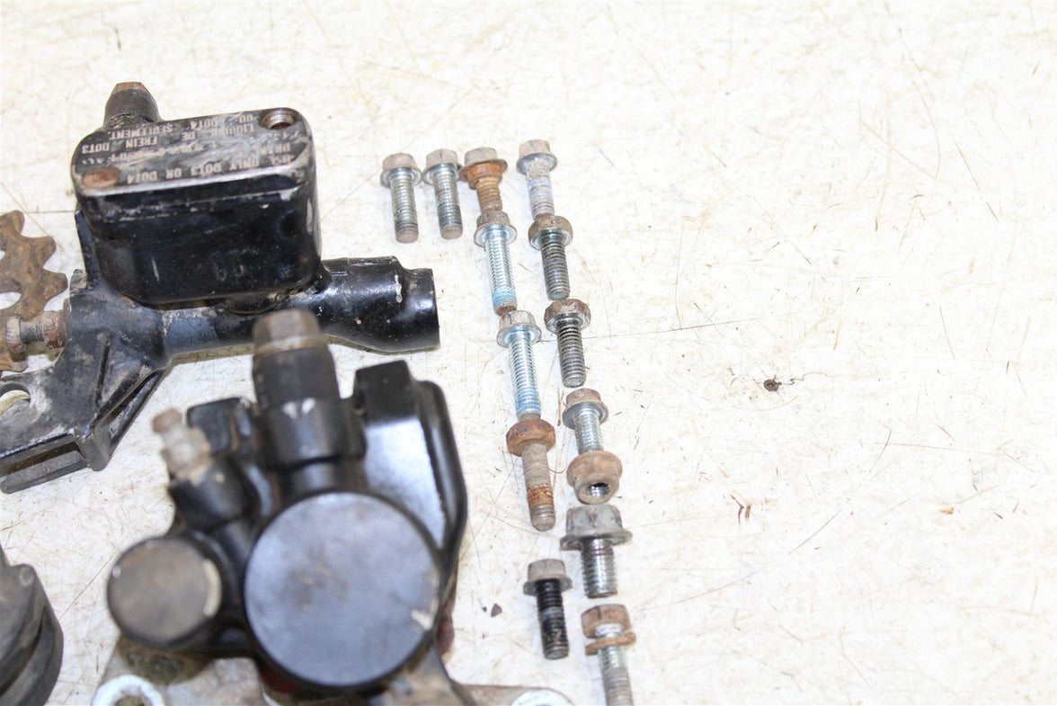 1990 Honda CR 80R Chassis Bolt Kit Hardware Radiator Hose Sprocket 15078
