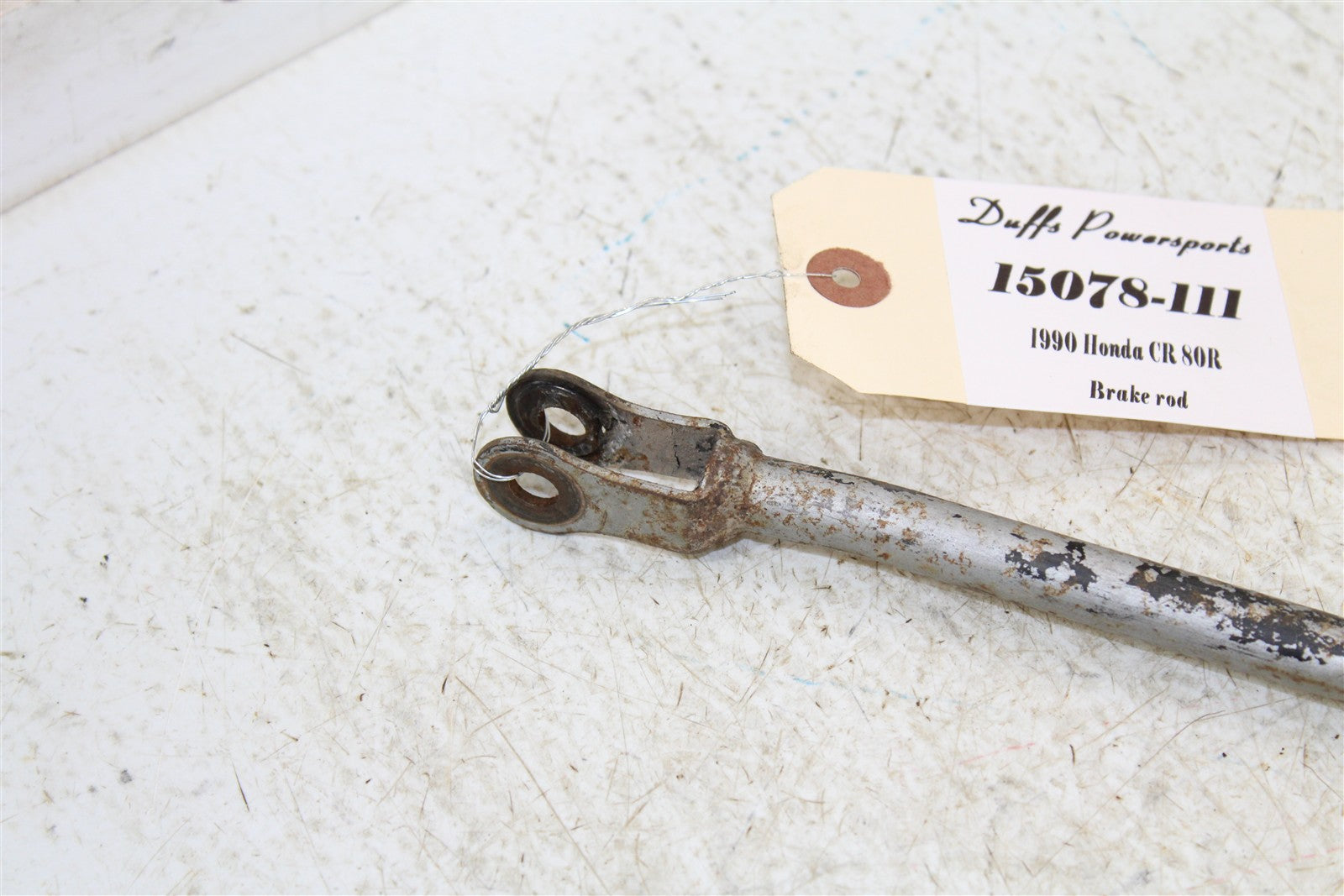 1990 Honda CR 80R Rear Brake Stopper Rod 15078