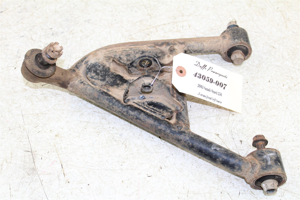 2003 Suzuki Ozark 250 Front Left Lower Control A Arm 43059