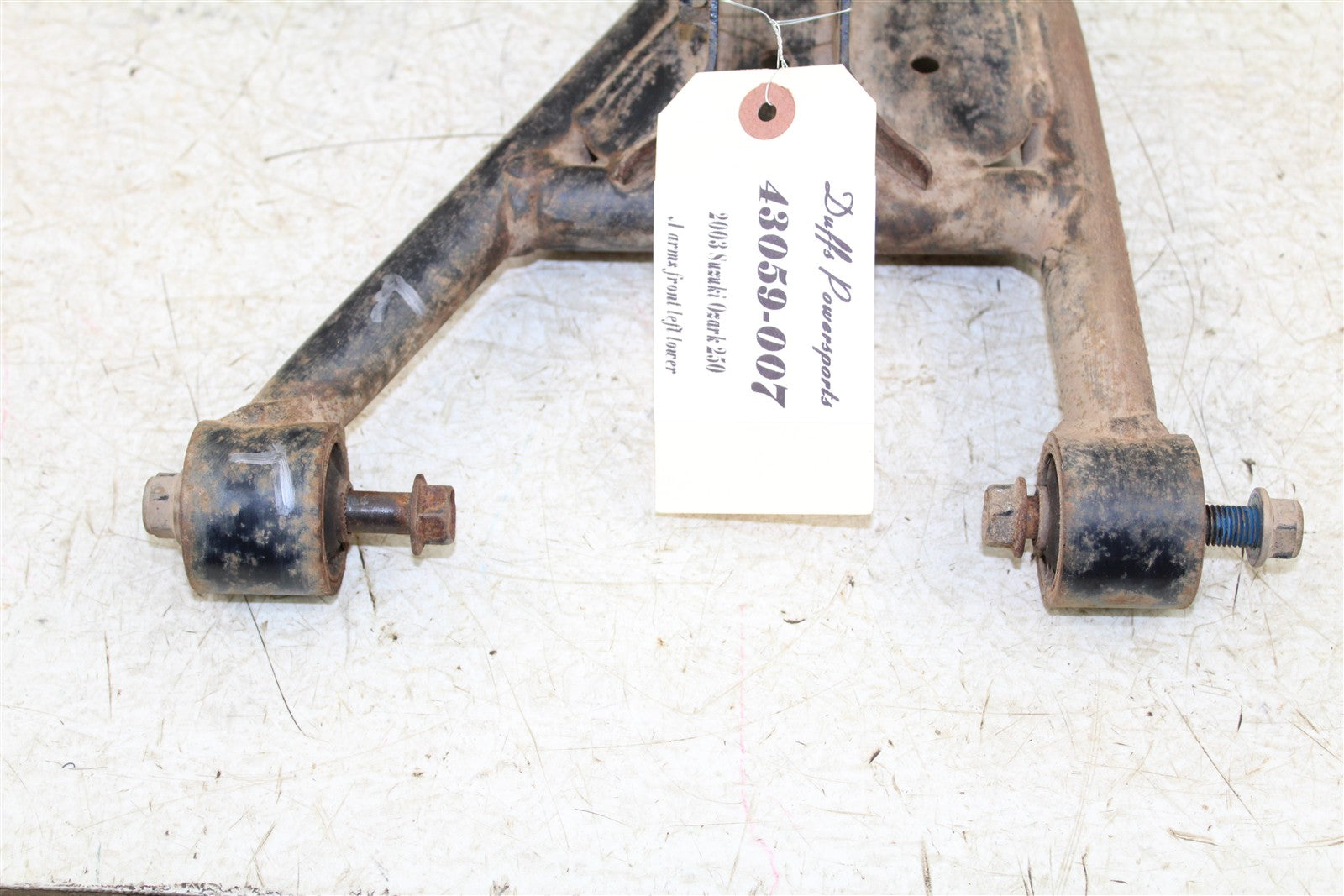 2003 Suzuki Ozark 250 Front Left Lower Control A Arm 43059