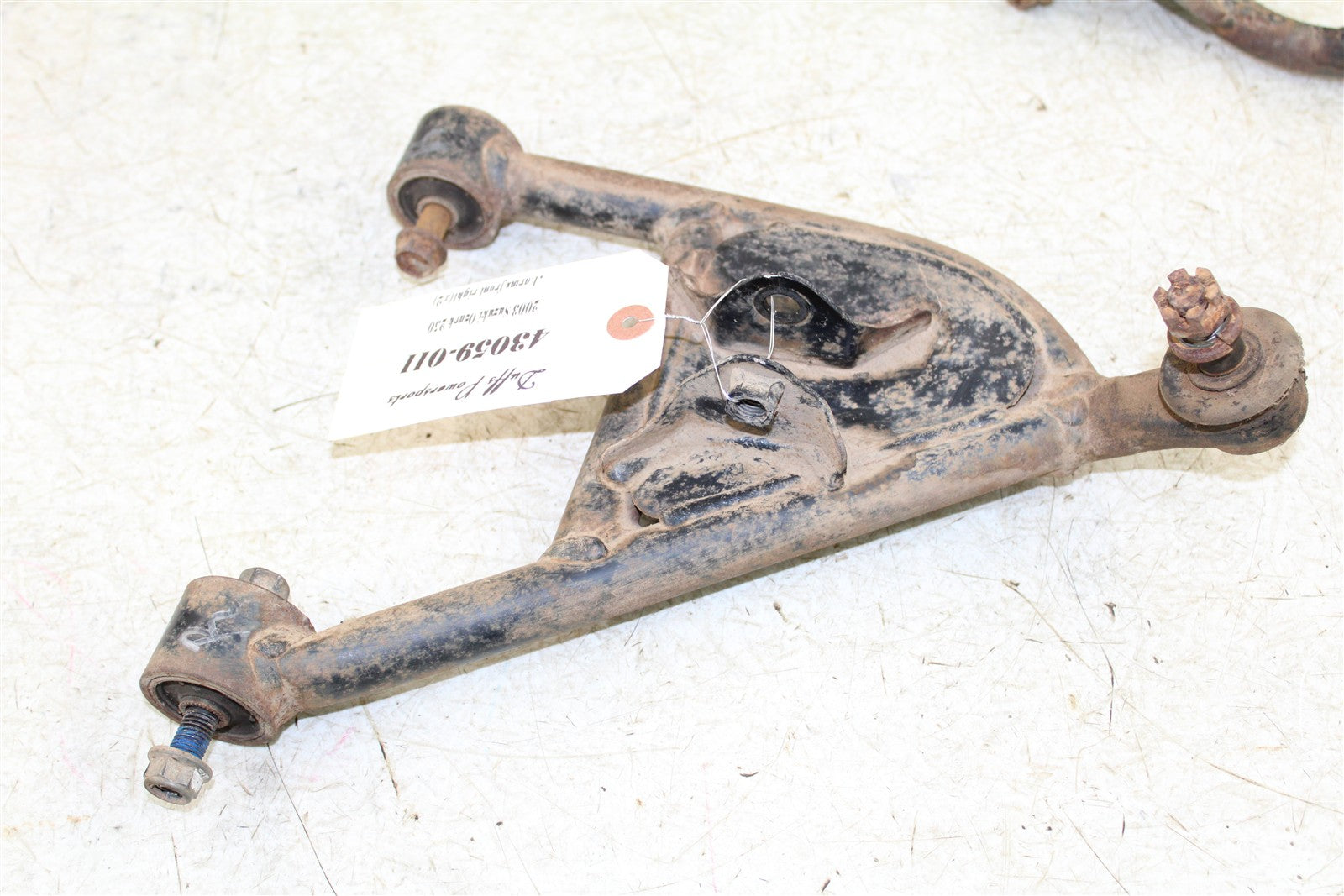 2003 Suzuki Ozark 250 Front Right Control A Arms Upper Lower 43059