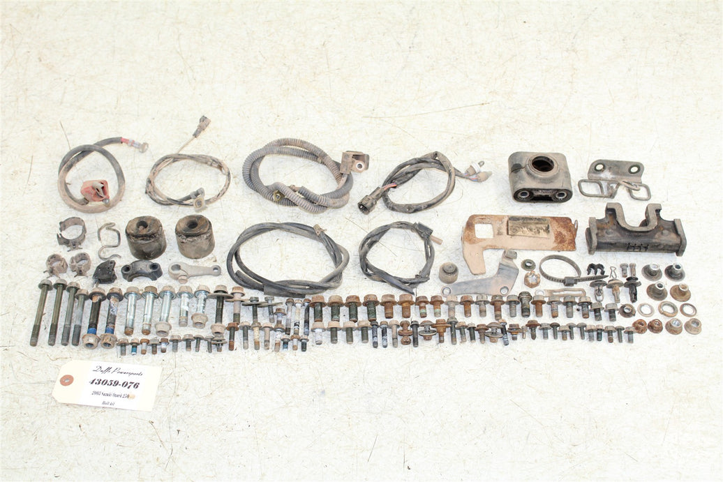2003 Suzuki Ozark 250 Chassis Bolt Kit Hardware Wire Bracket Clamp 43059
