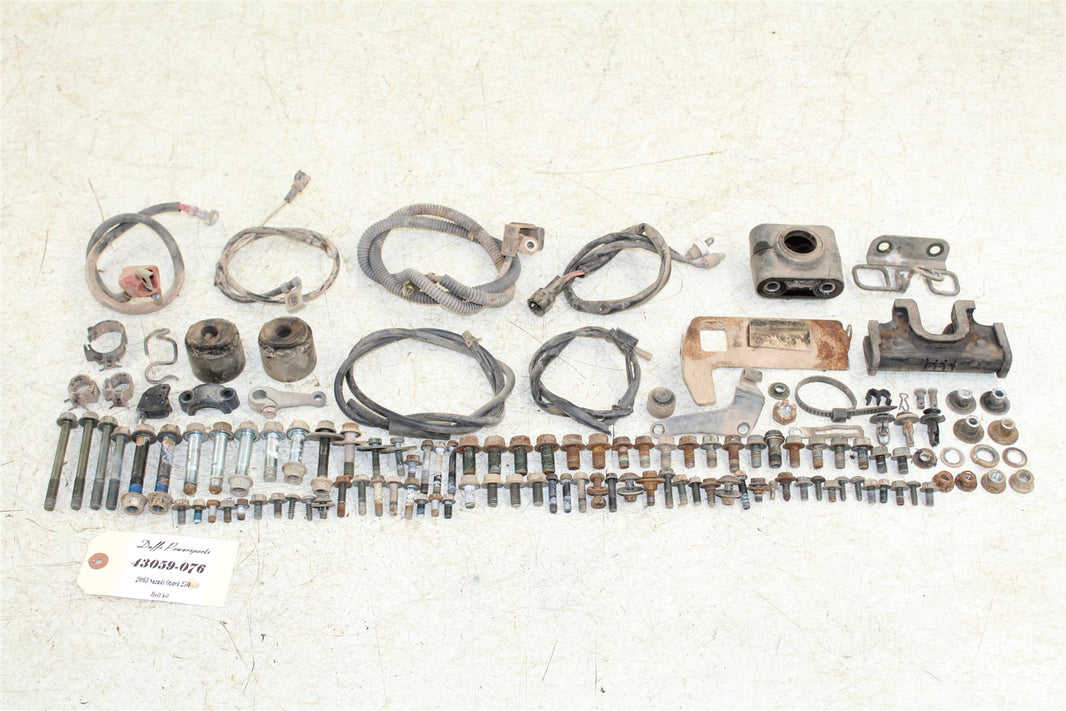 2003 Suzuki Ozark 250 Chassis Bolt Kit Hardware Wire Bracket Clamp 43059