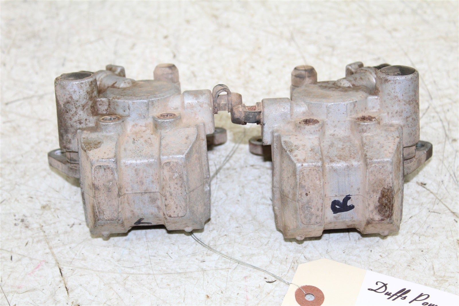 2003 Suzuki Ozark 250 Front Brake Calipers Set Left Right 43059