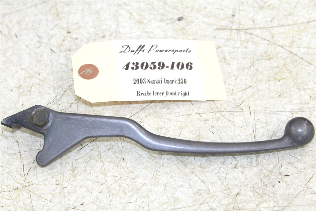 2003 Suzuki Ozark 250 Front Right Brake Lever 43059