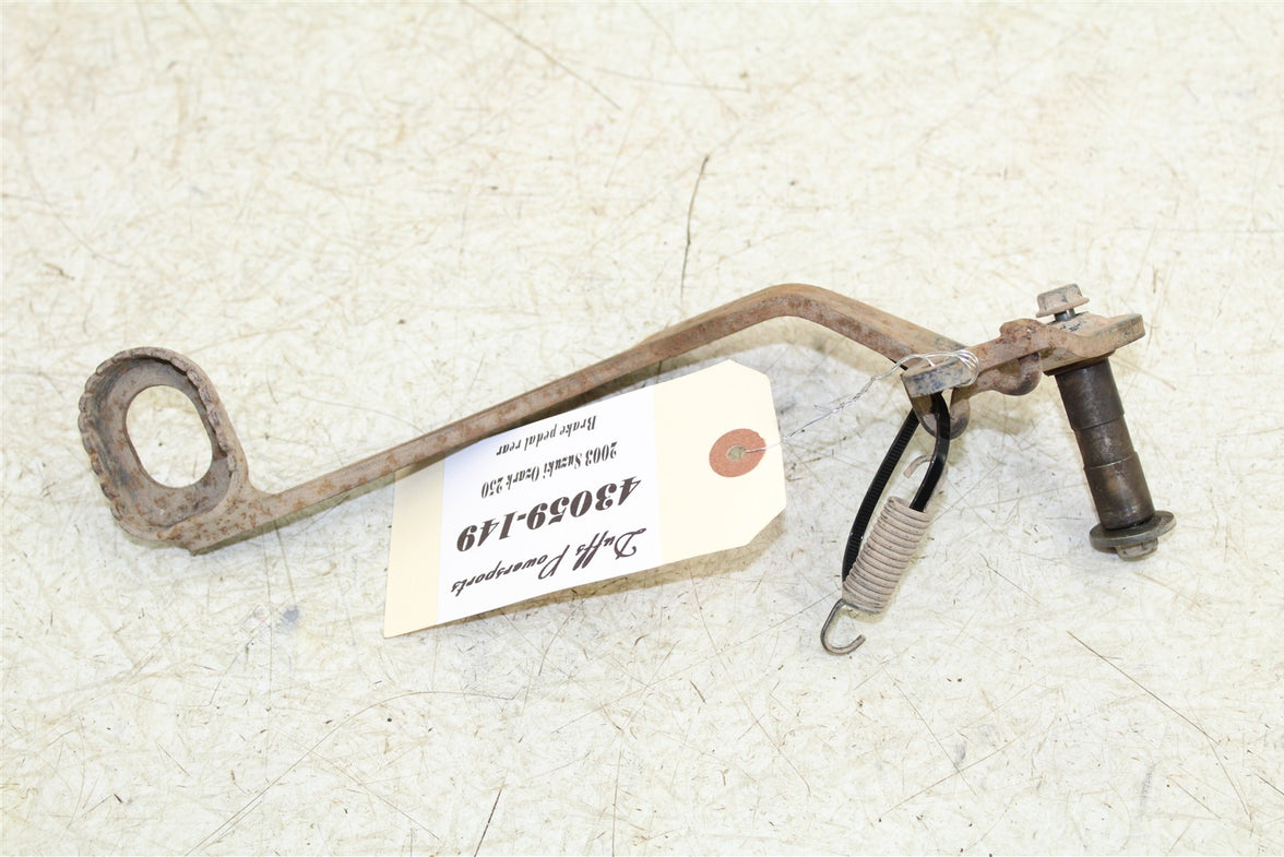 2003 Suzuki Ozark 250 Rear Brake Pedal 43059