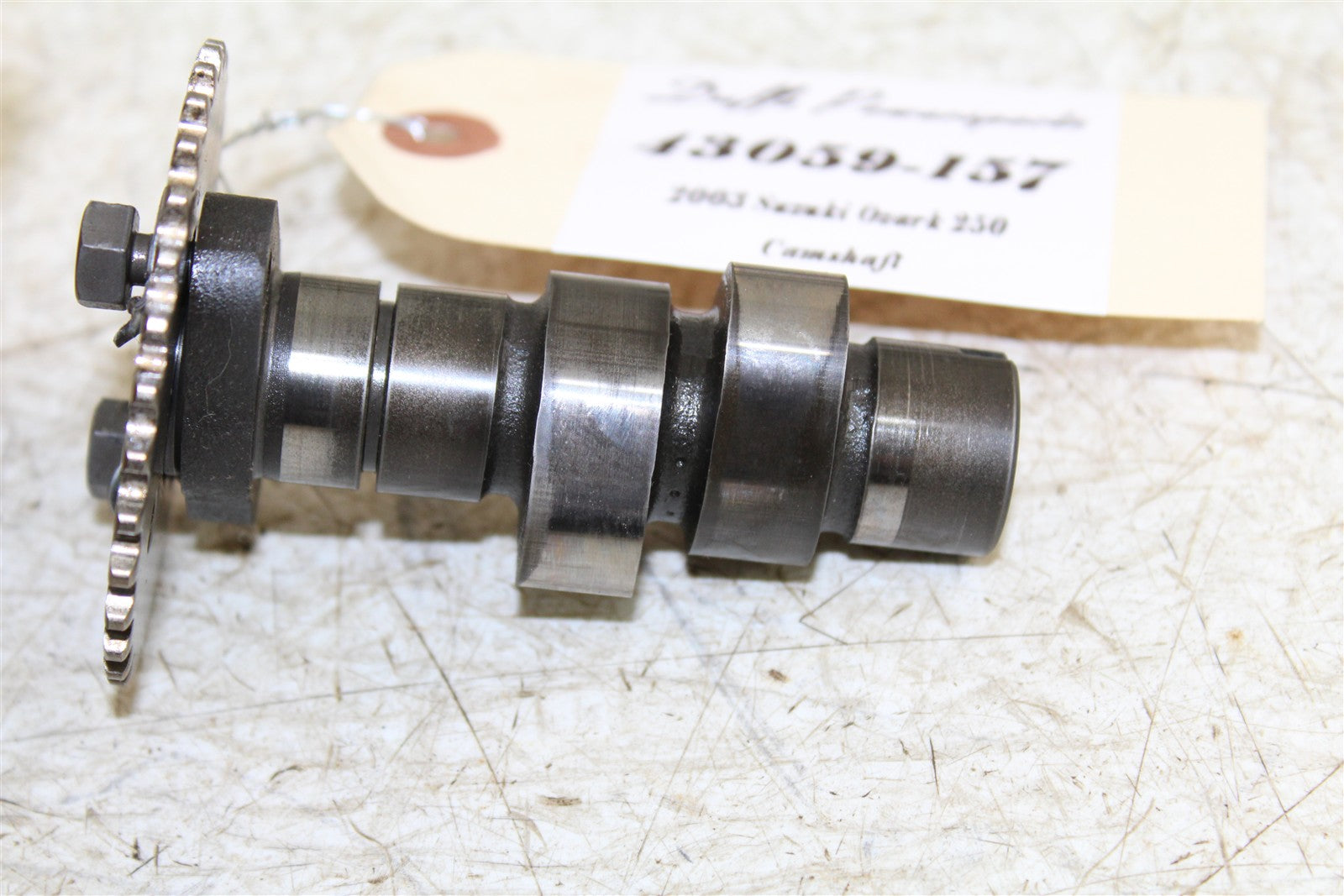 2003 Suzuki Ozark 250 Camshaft Uni Cam Intake Exhaust 43059