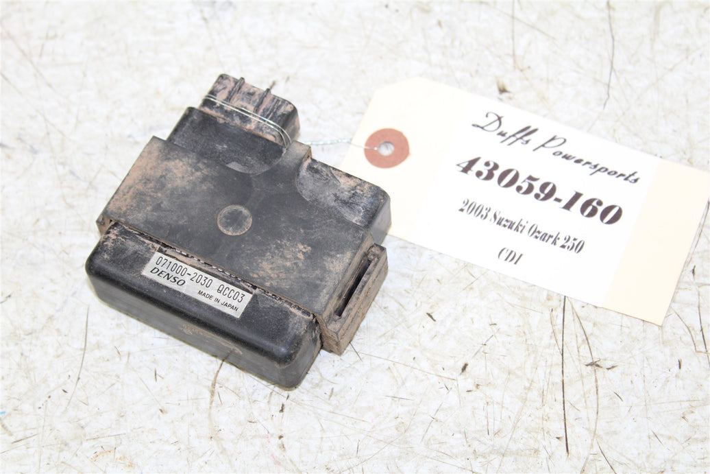 2003 Suzuki Ozark 250 CDI ECU Computer Ignition 43059