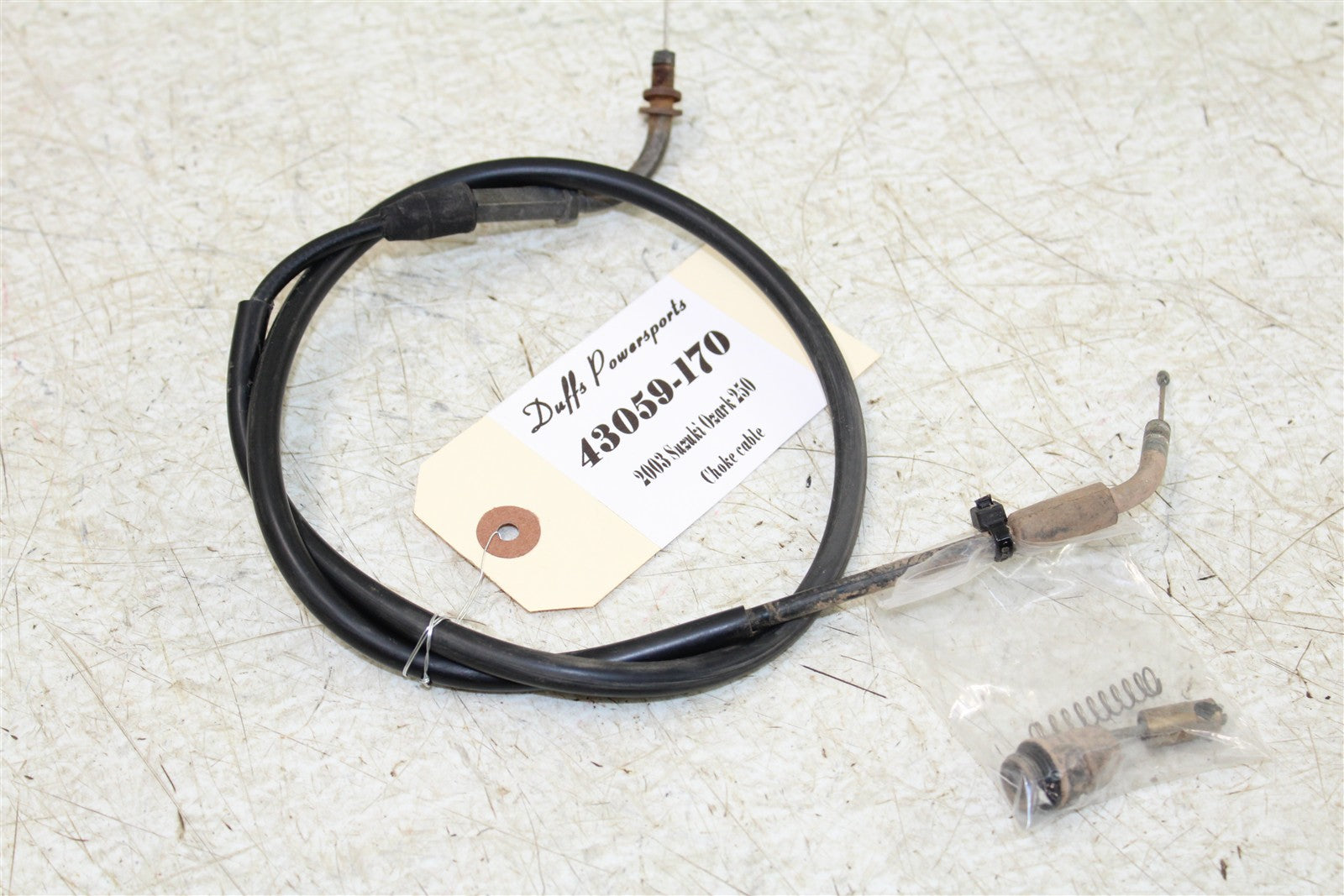 2003 Suzuki Ozark 250 Choke Cable Plunger 43059