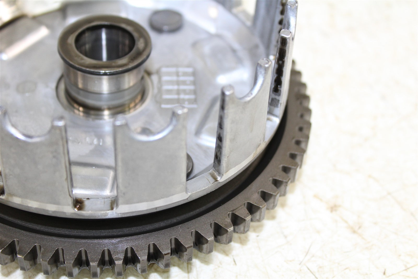 2003 Suzuki Ozark 250 Clutch Basket Inner Hub Pressure Plate 43059