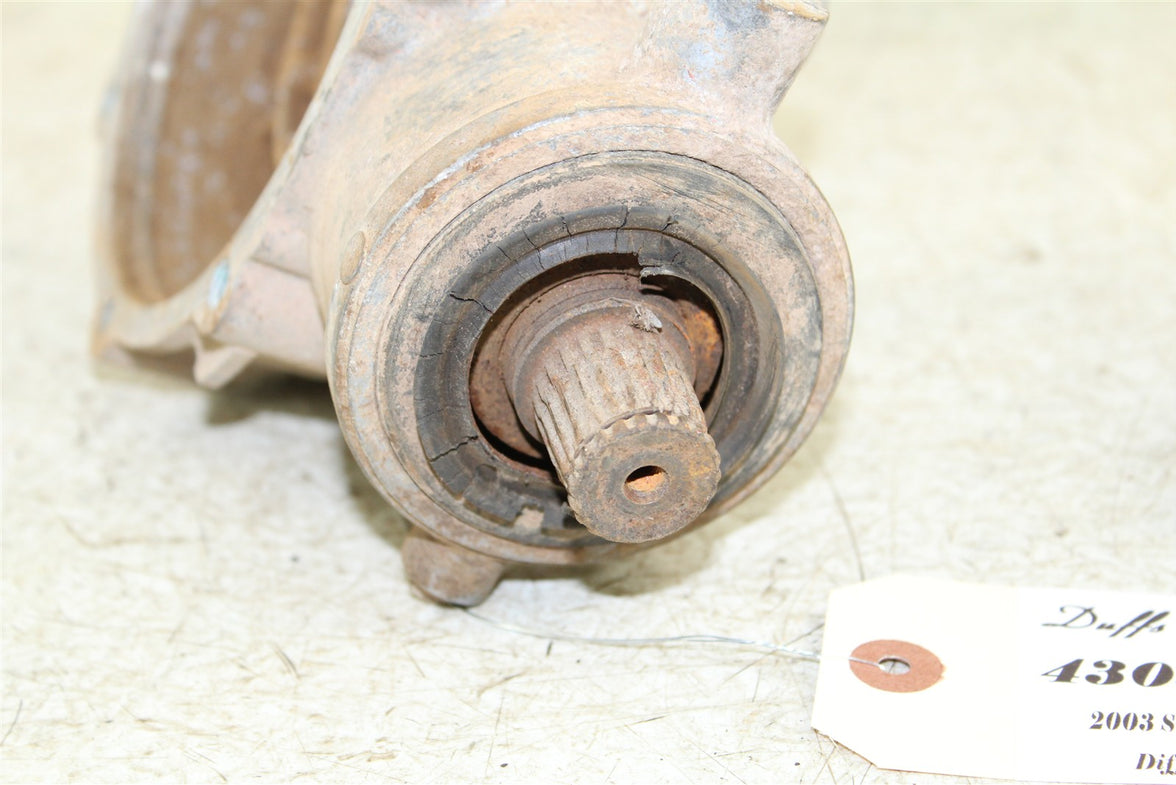 2003 Suzuki Ozark 250 Rear Differential 43059