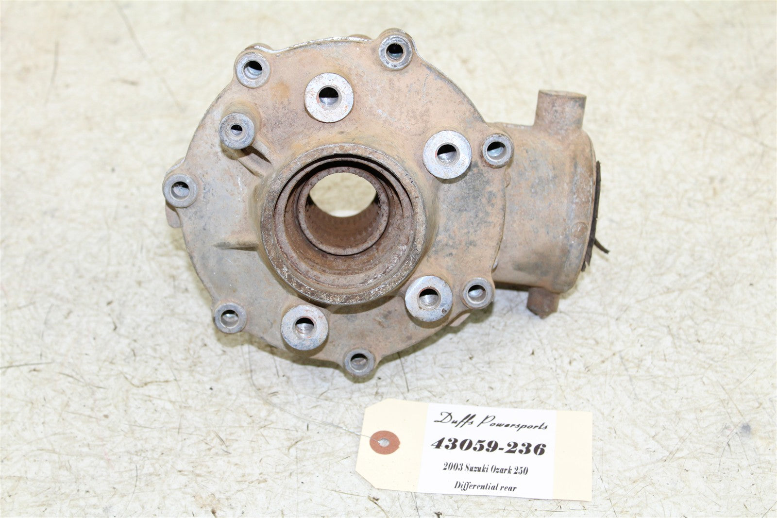 2003 Suzuki Ozark 250 Rear Differential 43059