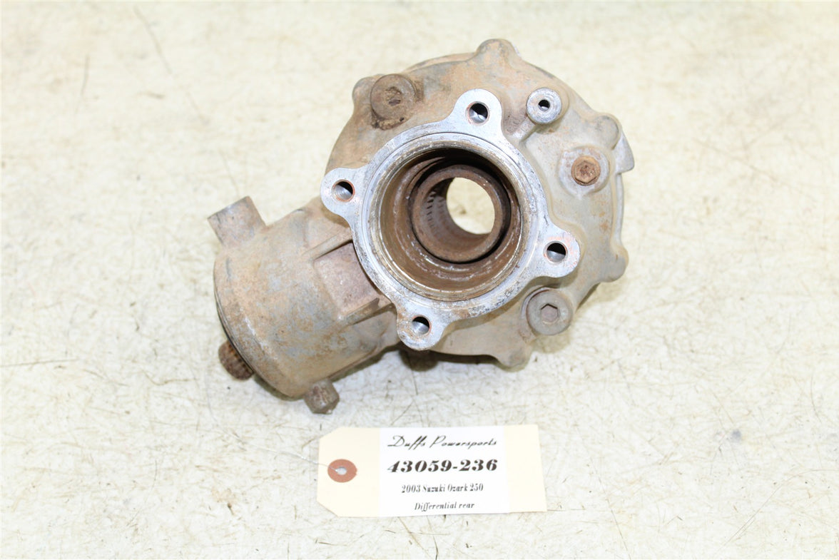 2003 Suzuki Ozark 250 Rear Differential 43059