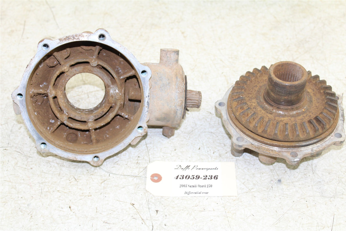 2003 Suzuki Ozark 250 Rear Differential 43059