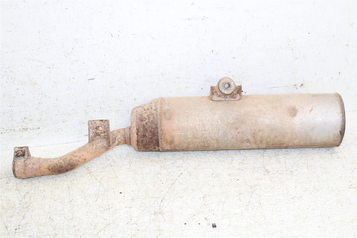 2003 Suzuki Ozark 250 Exhaust Head Pipe Silencer Muffler 43059