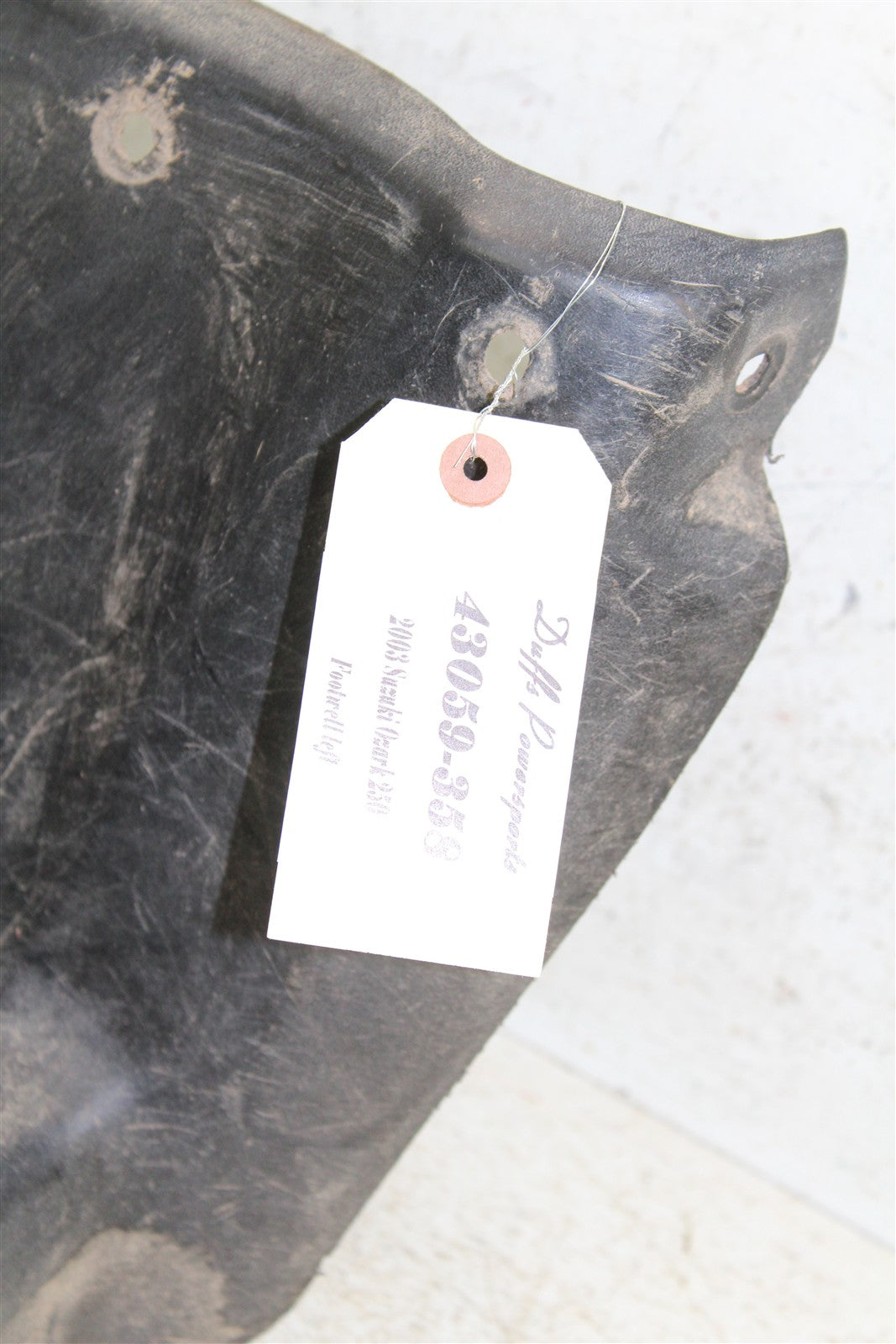 2003 Suzuki Ozark 250 Left Foot Well Rest 43059