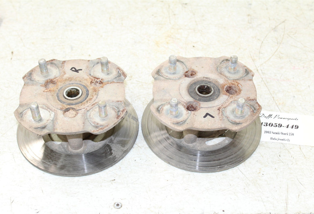 2003 Suzuki Ozark 250 Front Hubs Brake Rotor 43059