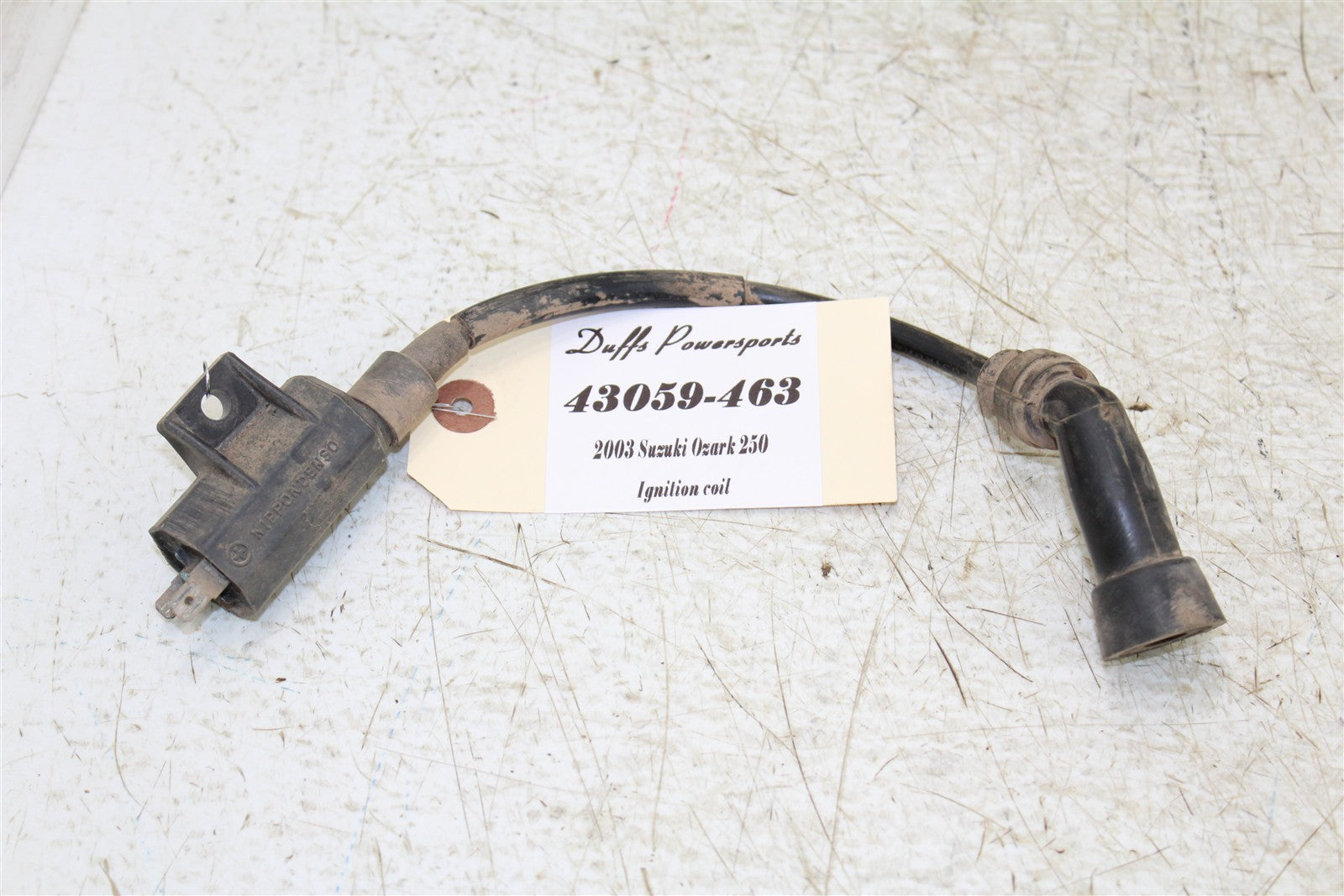 2003 Suzuki Ozark 250 Ignition Coil Wire Spark Plug Boot 43059