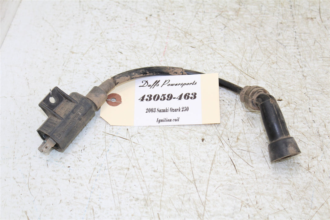 2003 Suzuki Ozark 250 Ignition Coil Wire Spark Plug Boot 43059