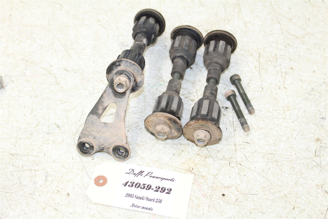 2003 Suzuki Ozark 250 Engine Mounts Motor Brackets 43059