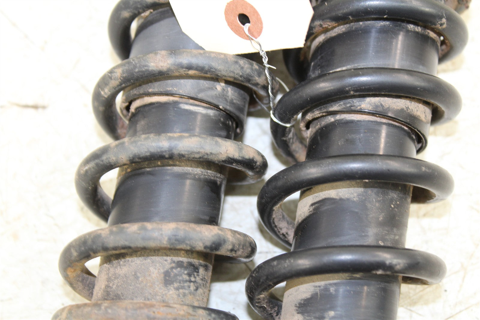 2003 Suzuki Ozark 250 Front Shocks Spring Absorber Left Right 43059