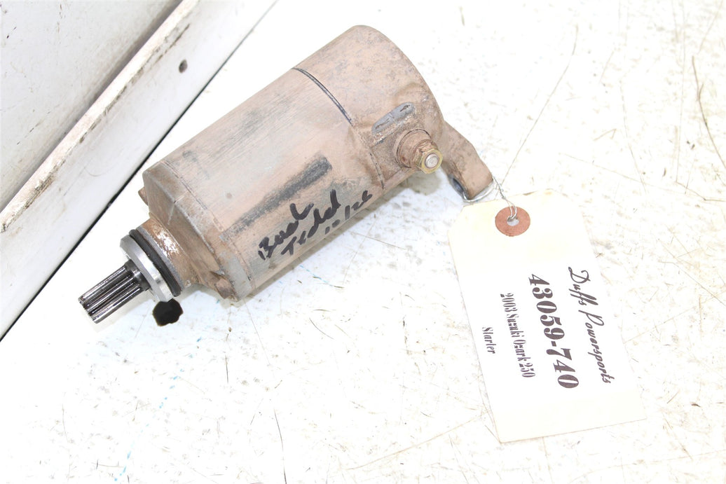 2003 Suzuki Ozark 250 Starter Motor 43059