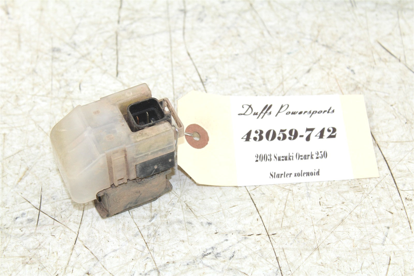 2003 Suzuki Ozark 250 Starter Relay Solenoid 43059