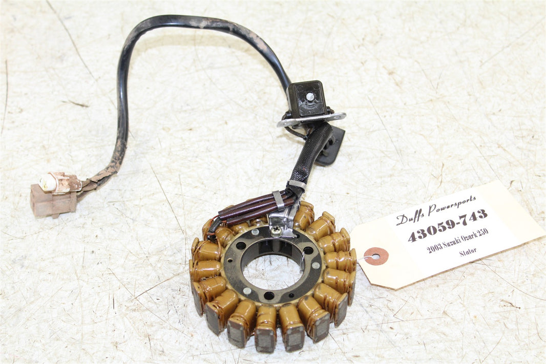 2003 Suzuki Ozark 250 Stator Magneto Generator Coil 43059